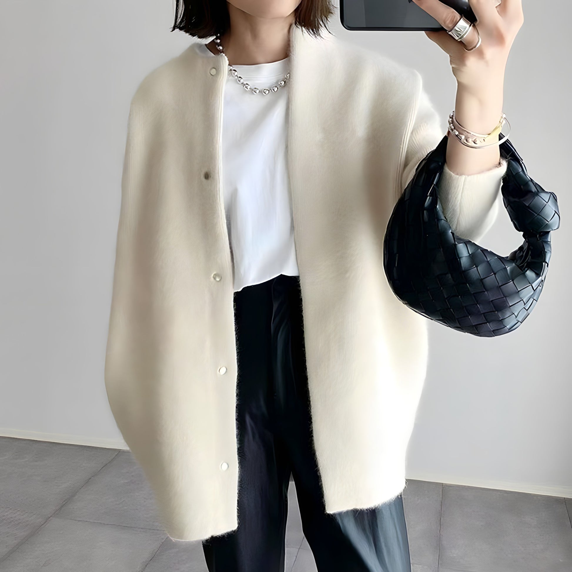 ELYRA™ | Elegant Button-Up Cardigan