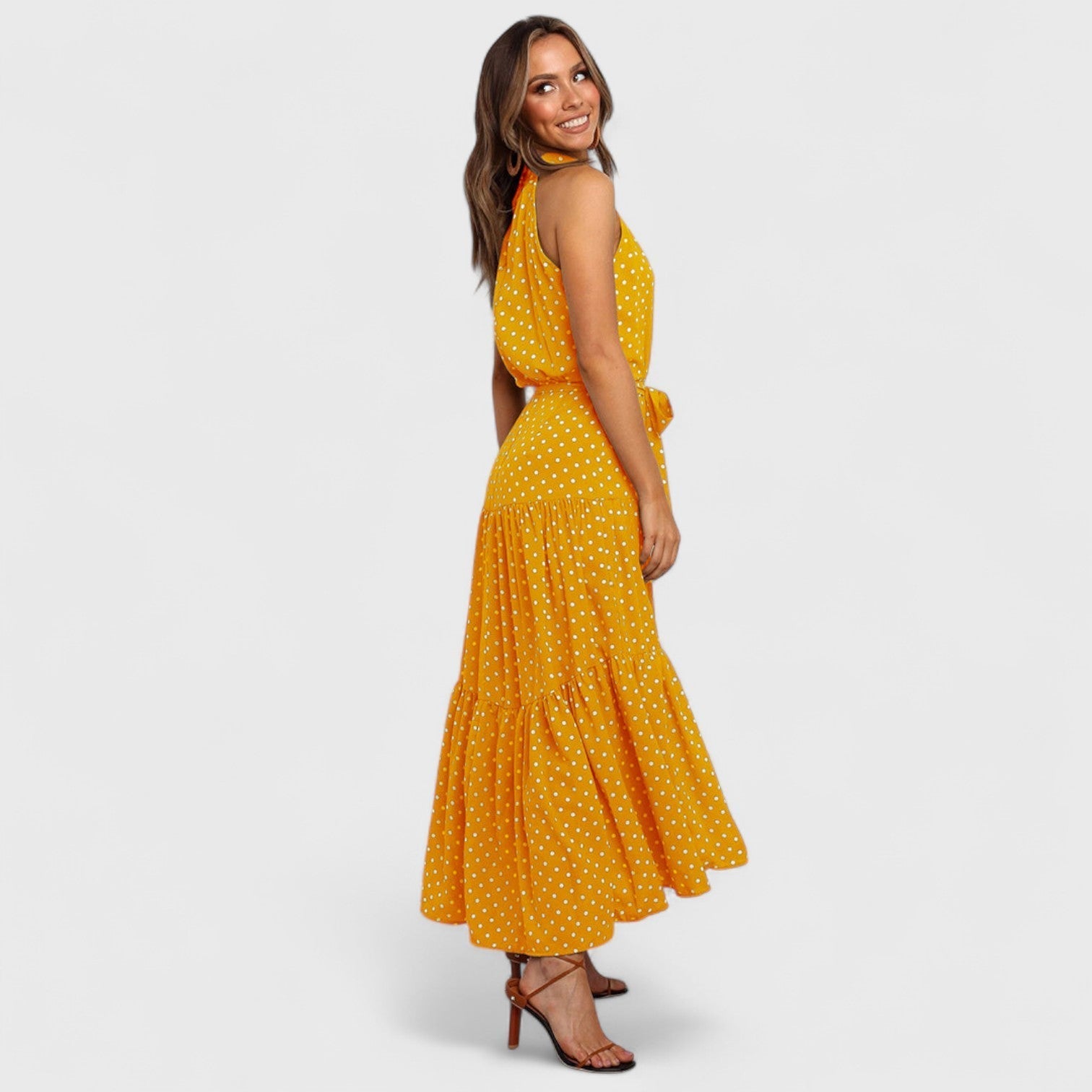 ELYRA™ | Maxi Dress with Flowers