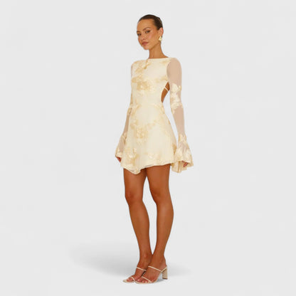 ELYRA™ | Short Floral Print Dress