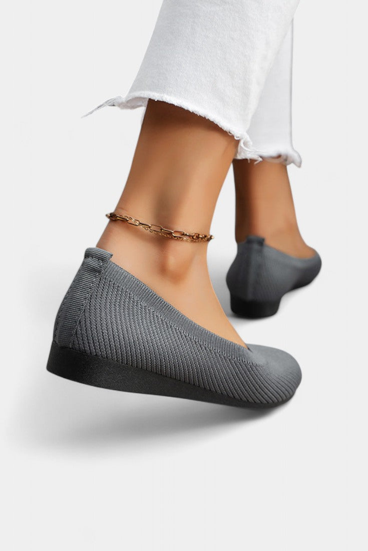 ELYRA™ | Ballerines orthopédiques sans lacets en cuir souple