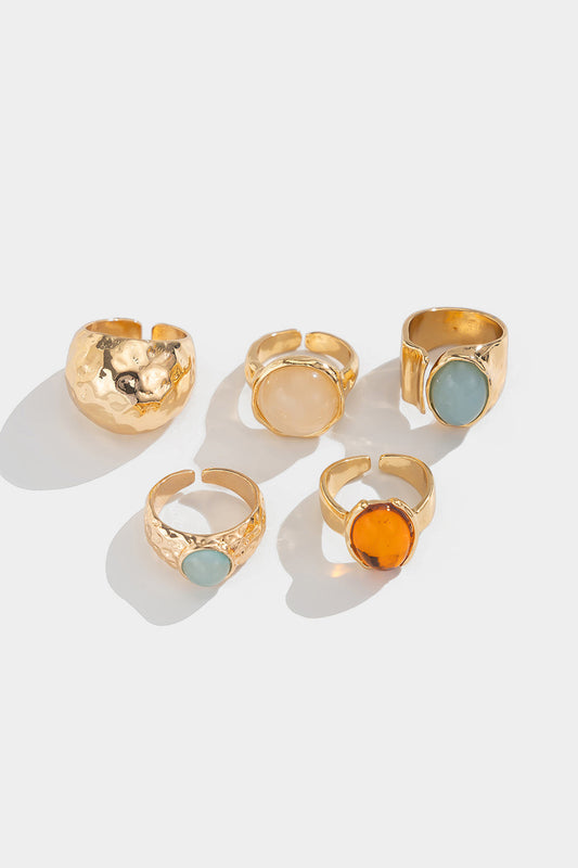 ELYRA™ | Open Ring Set with Rhinestones