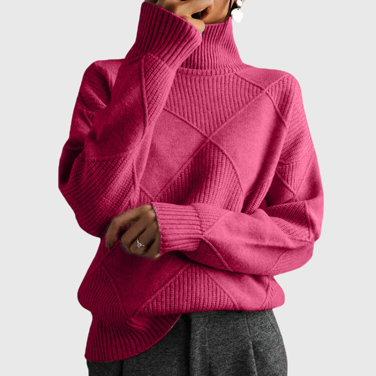 Angela | Turtleneck Sweater