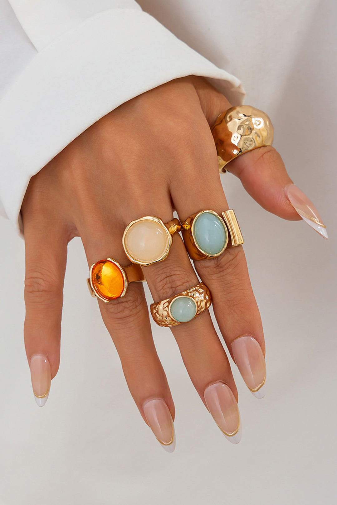 ELYRA™ | Open Ring Set with Rhinestones
