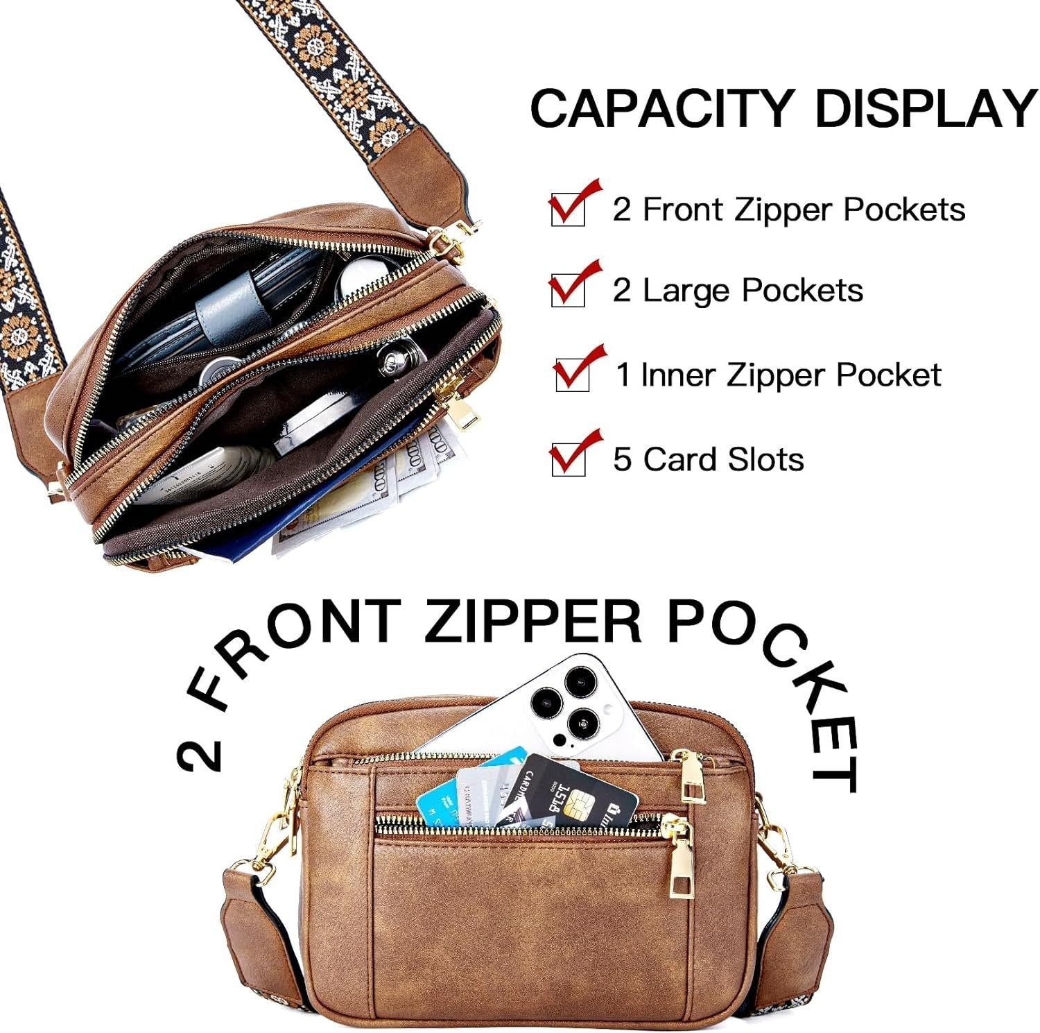 ELYRA™ | Fine Leather Shoulder Bag