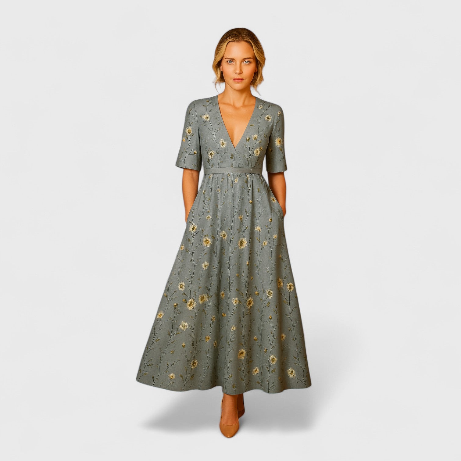 ELYRA™ | Floral Print Dress