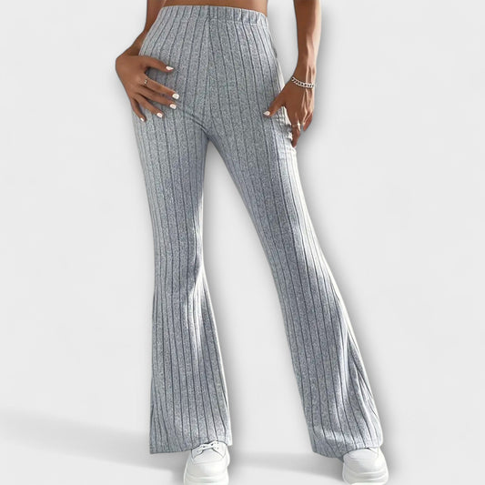 ELYRA™ | Fluid Black Linen Trousers