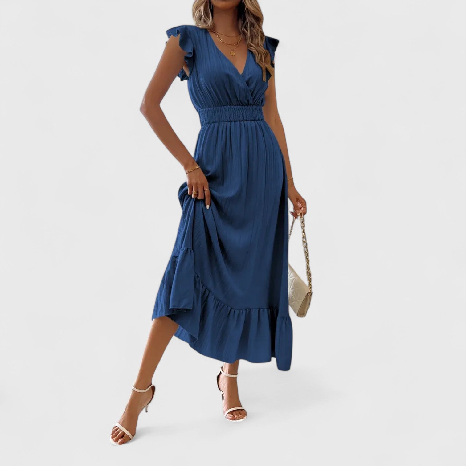 ELYRA™ | Elegant and Feminine Ruffle Dress