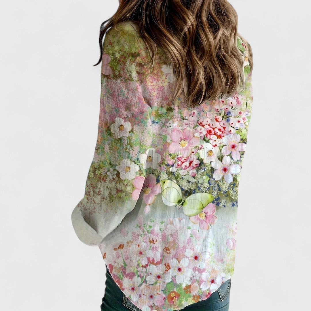 ELYRA™ | Floral Print Blouse
