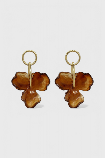 ELYRA™ | Flower Pendant Earrings