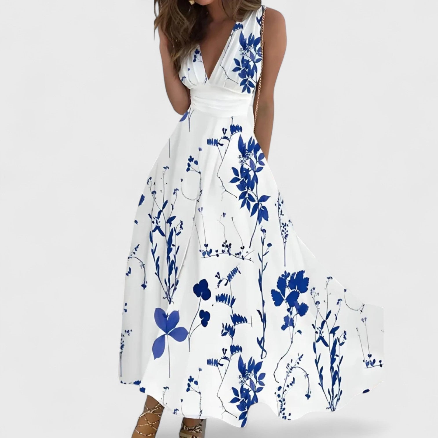 ELYRA™ | Chic petal dress with floral print