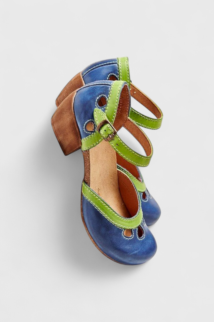 ELYRA™ | Vintage Comfort Sandals in Soft Leather
