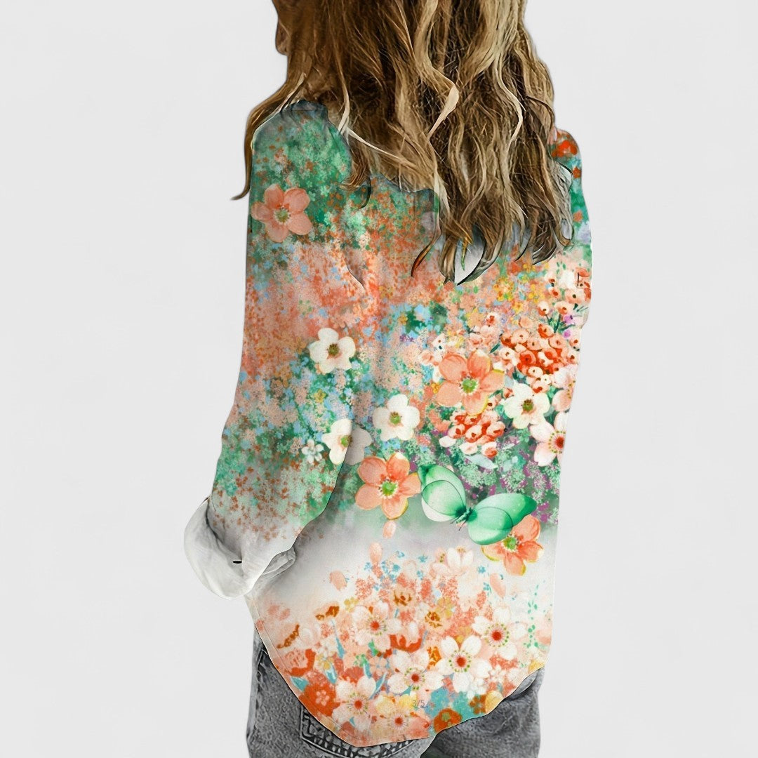 ELYRA™ | Floral Print Blouse