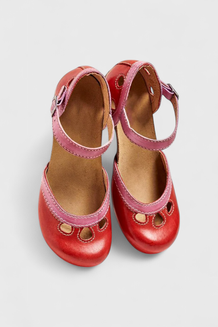 ELYRA™ | Vintage Comfort Sandals in Soft Leather