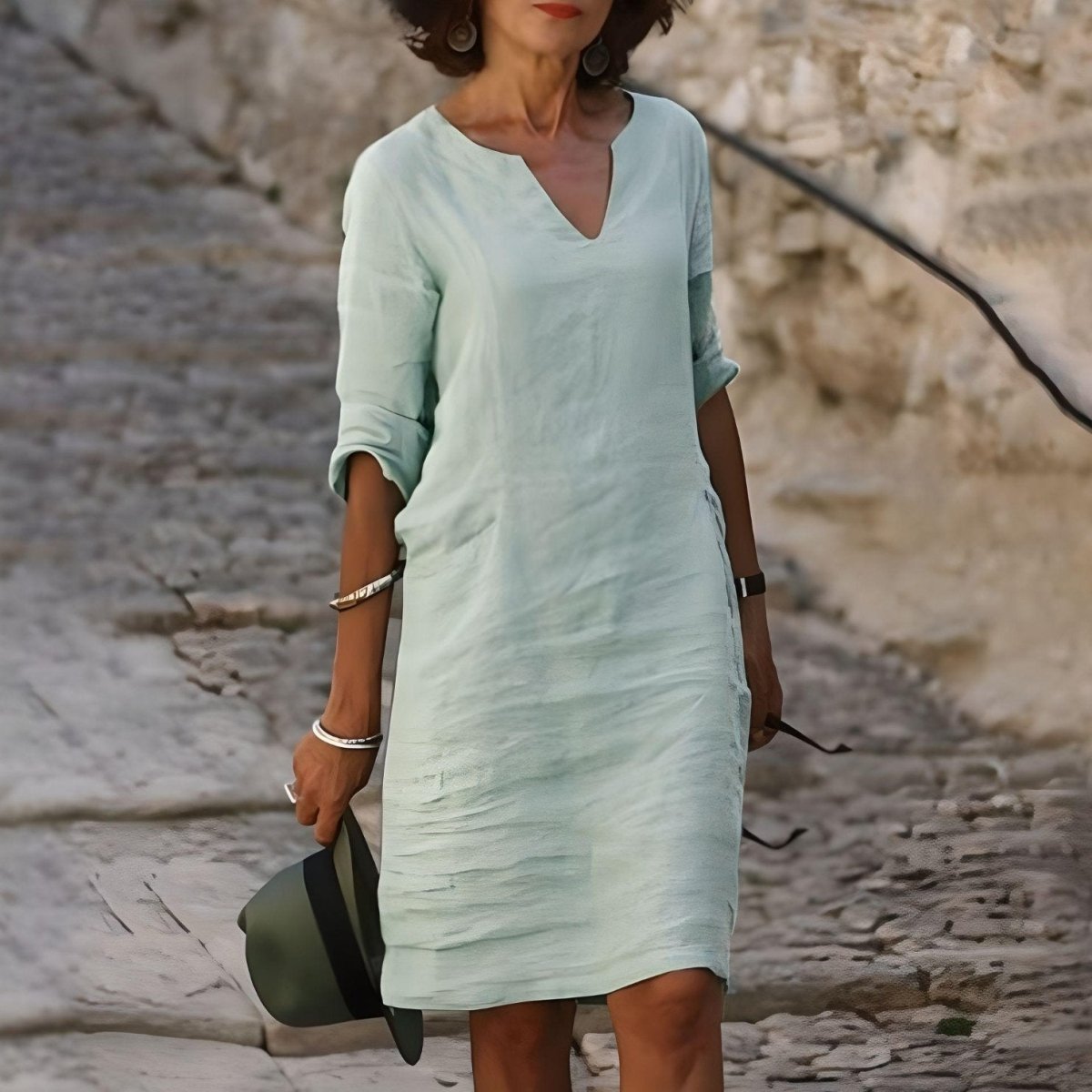 ELYRA™ | Fluid and Elegant Dress