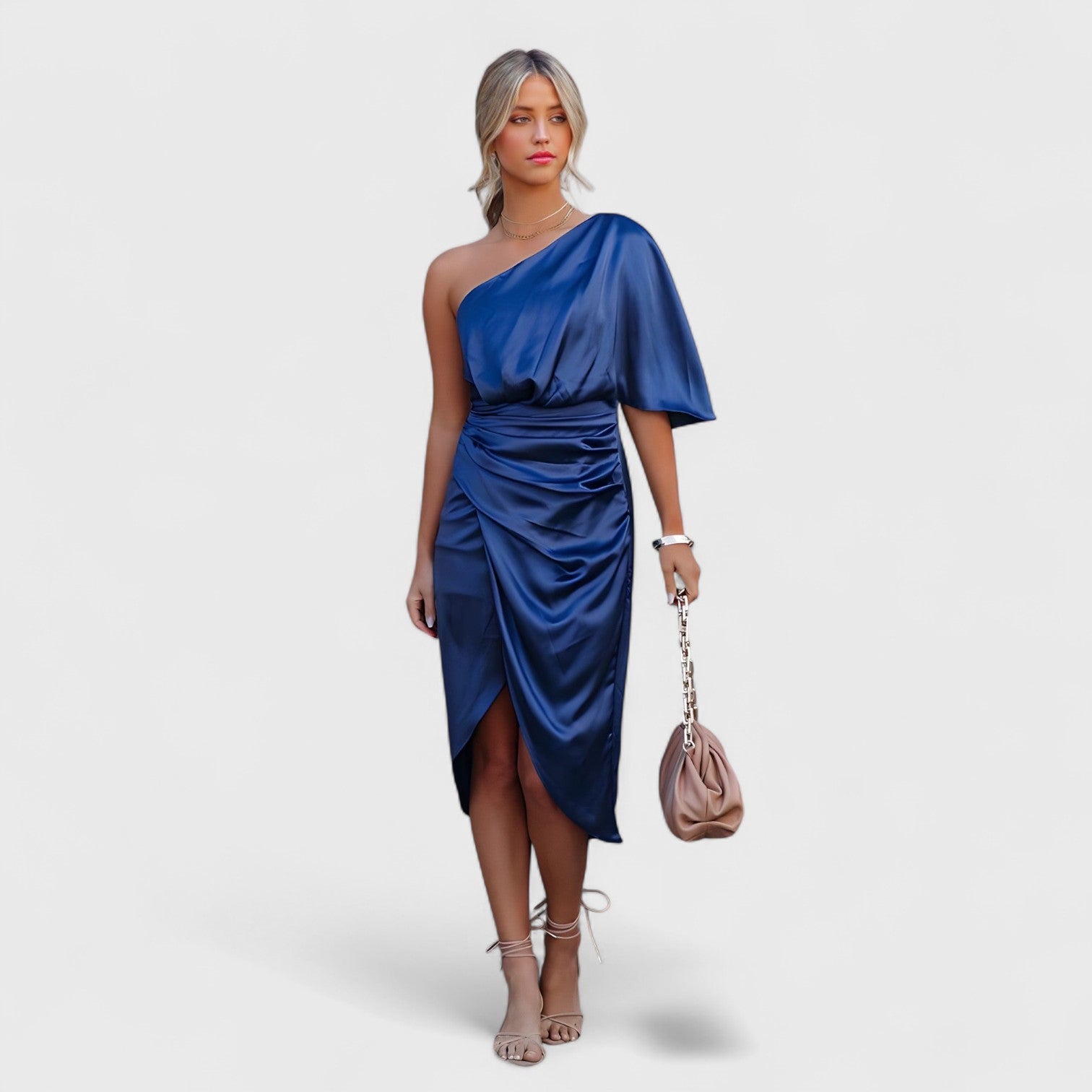ELYRA™ | Elegant One-Shoulder Dress