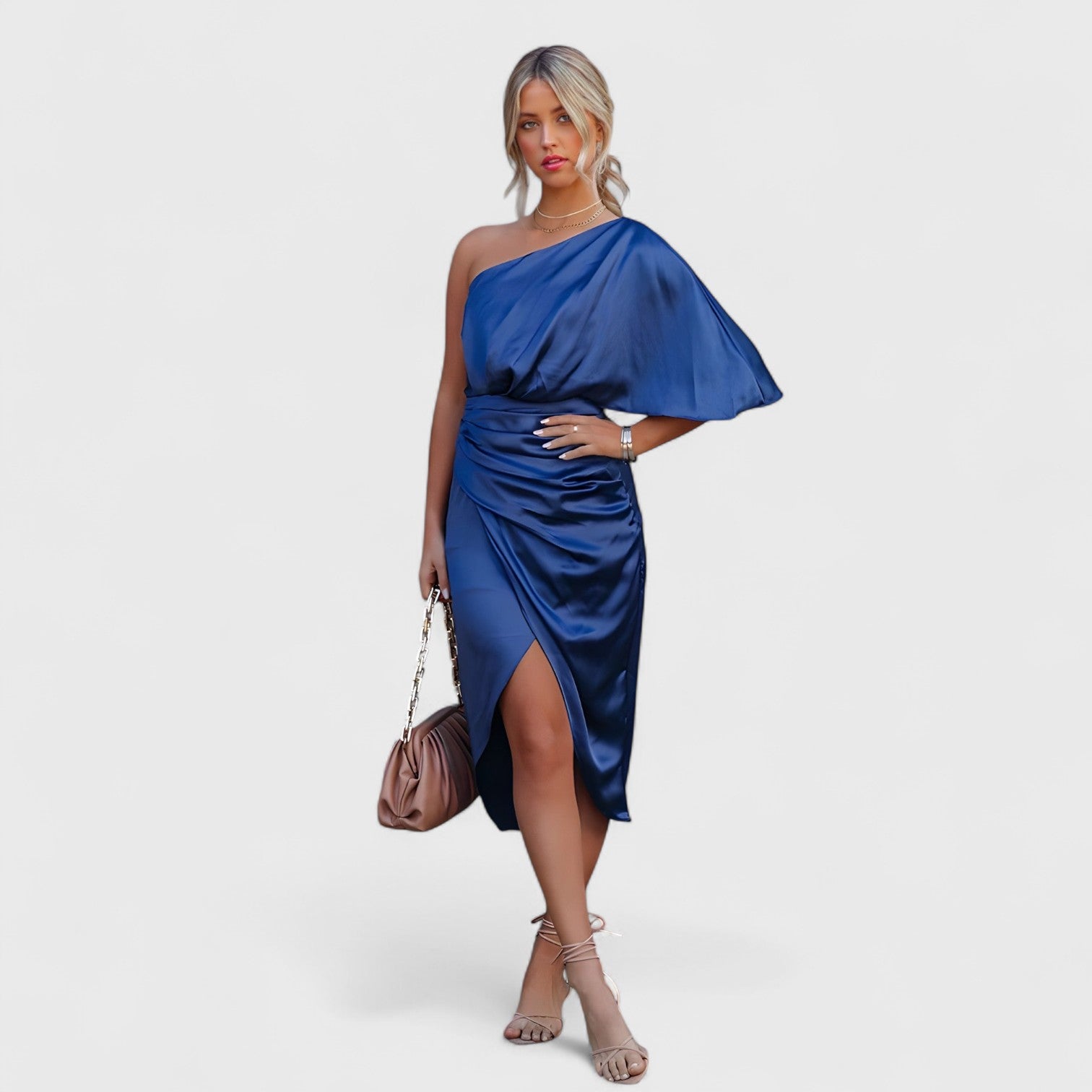 ELYRA™ | Elegant One-Shoulder Dress