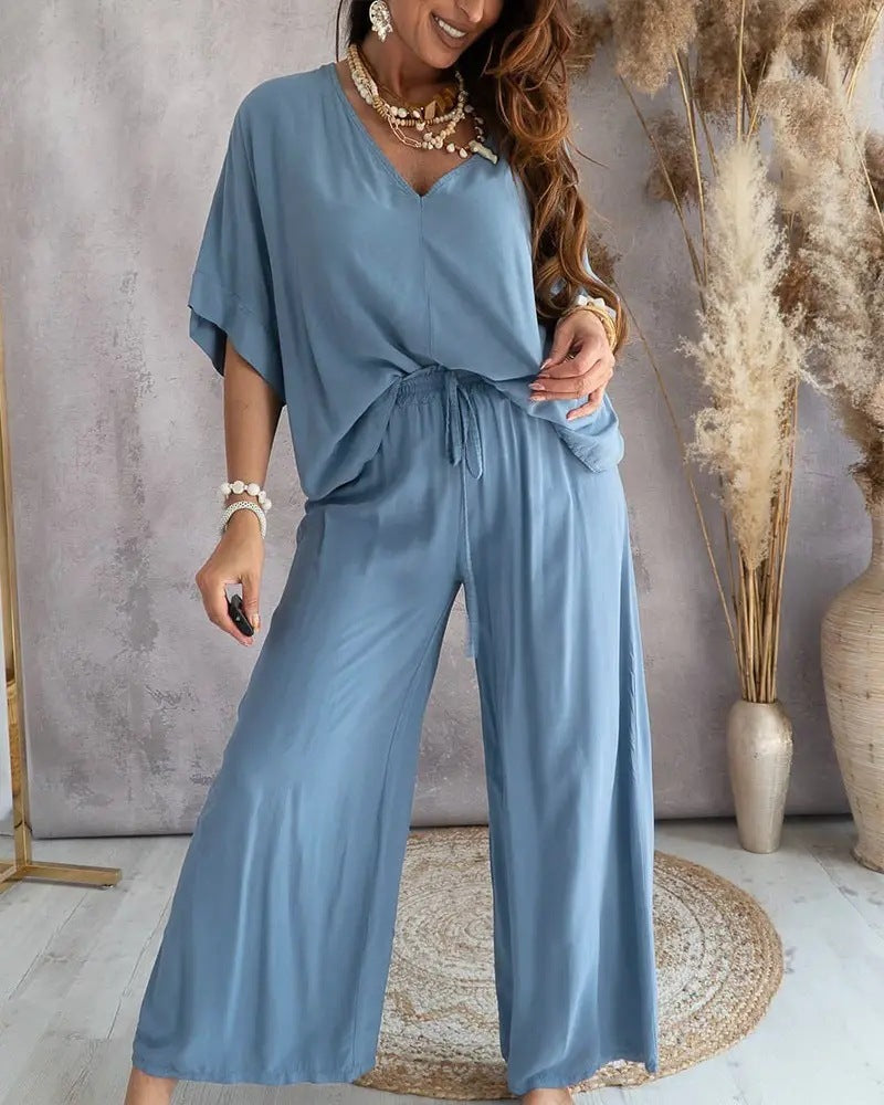 ELYRA™ | Ensemble de Loungewear Boho Décontracté