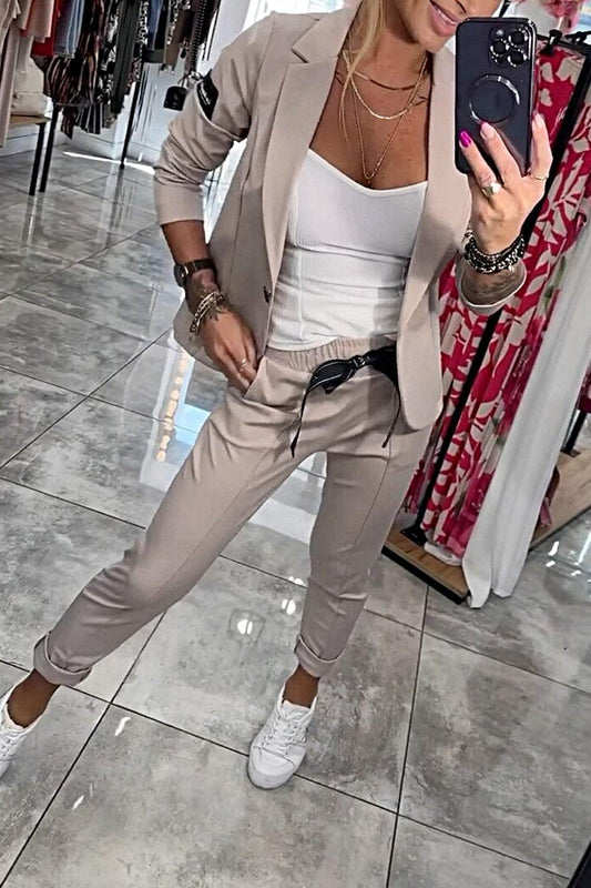 ELYRA™ | Casual Blazer and Jogger Set