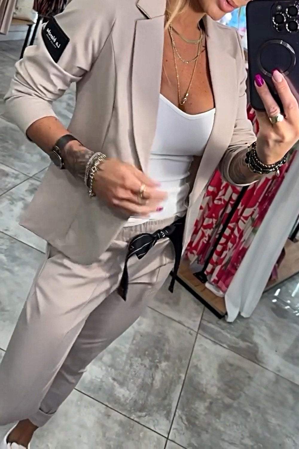 ELYRA™ | Casual Blazer and Jogger Set