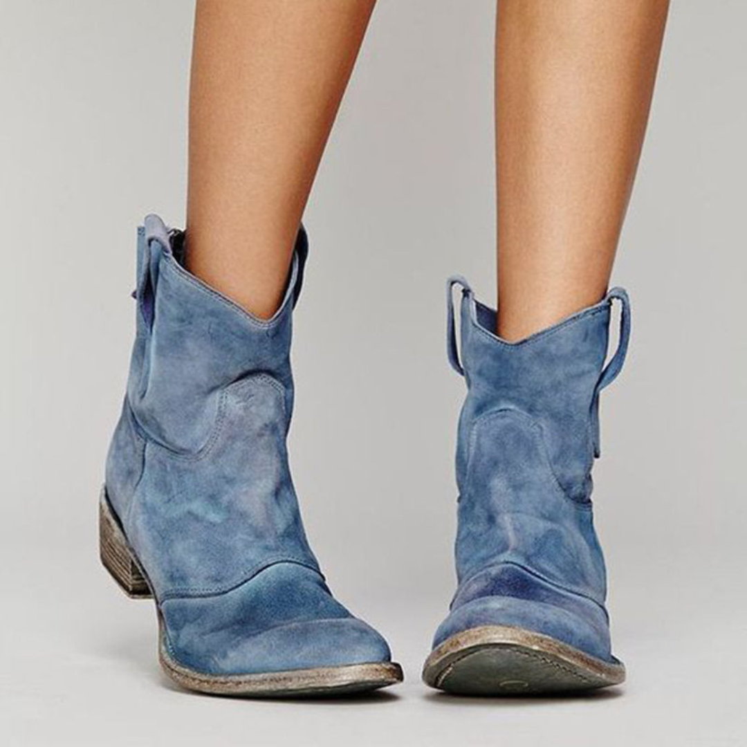 ELYRA™ | Suede Ankle Boots Premium