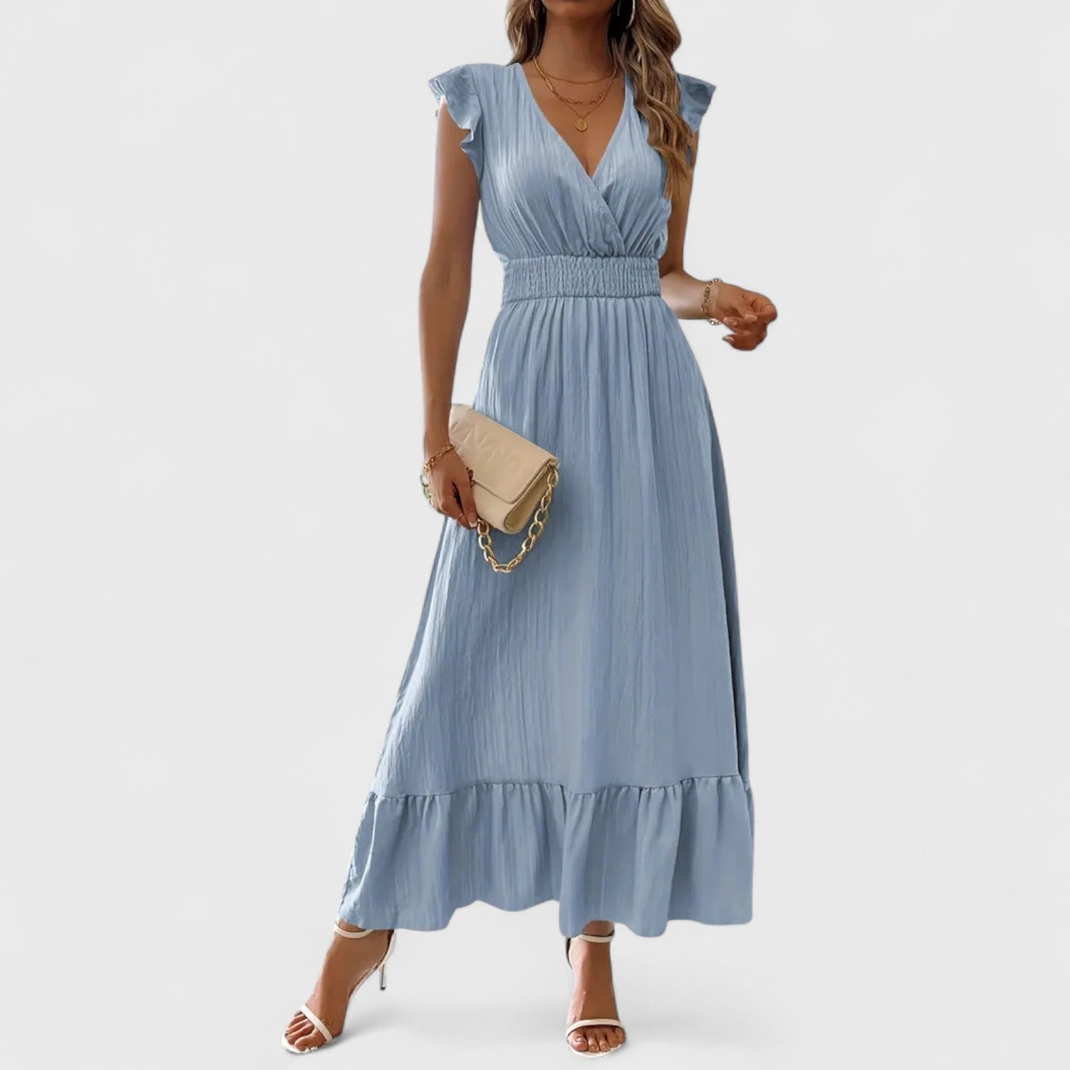 ELYRA™ | Elegant and Feminine Ruffle Dress