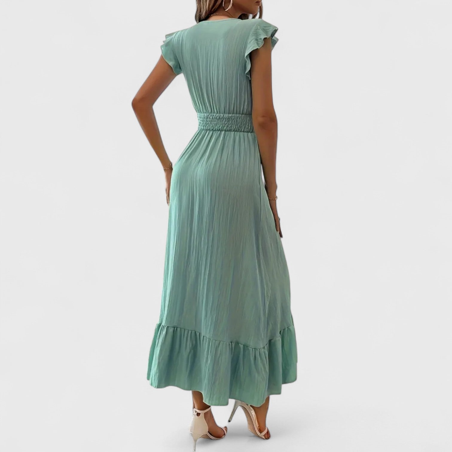 ELYRA™ | Elegant and Feminine Ruffle Dress