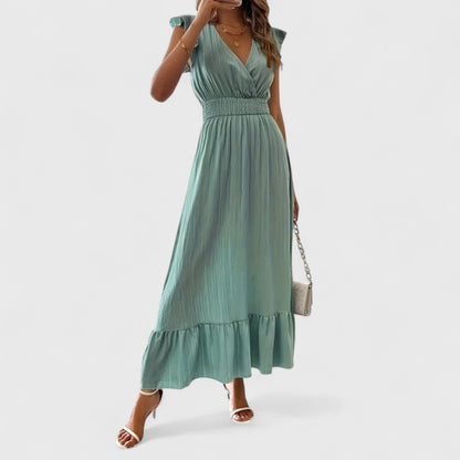 ELYRA™ | Elegant and Feminine Ruffle Dress