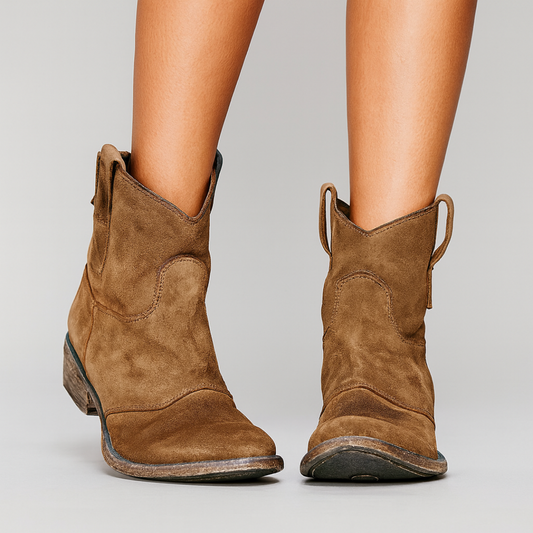 ELYRA™ | Suede Ankle Boots Premium