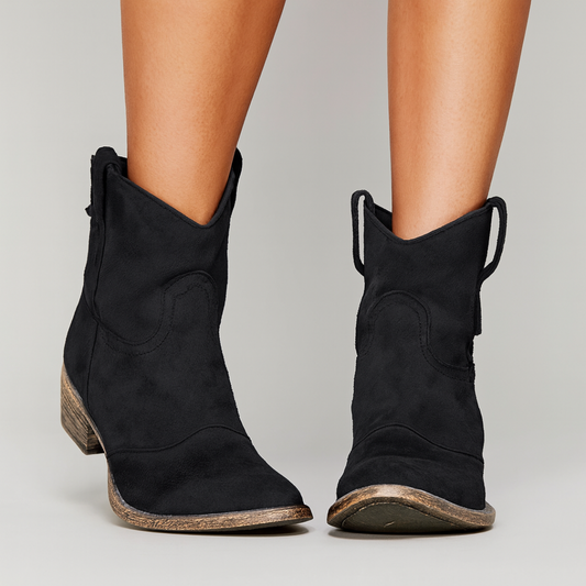 ELYRA™ | Suede Ankle Boots Premium