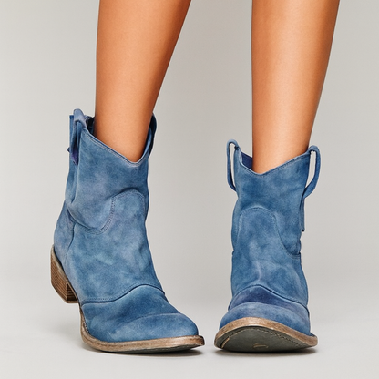 ELYRA™ | Suede Ankle Boots Premium