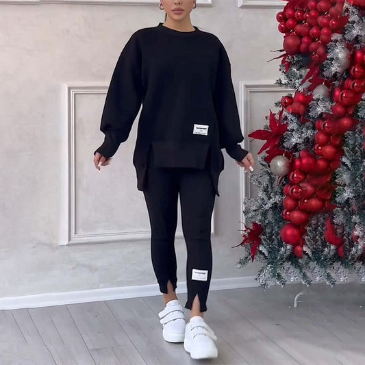 ELYRA™ | Casual Sweatshirt and Leggings Set
