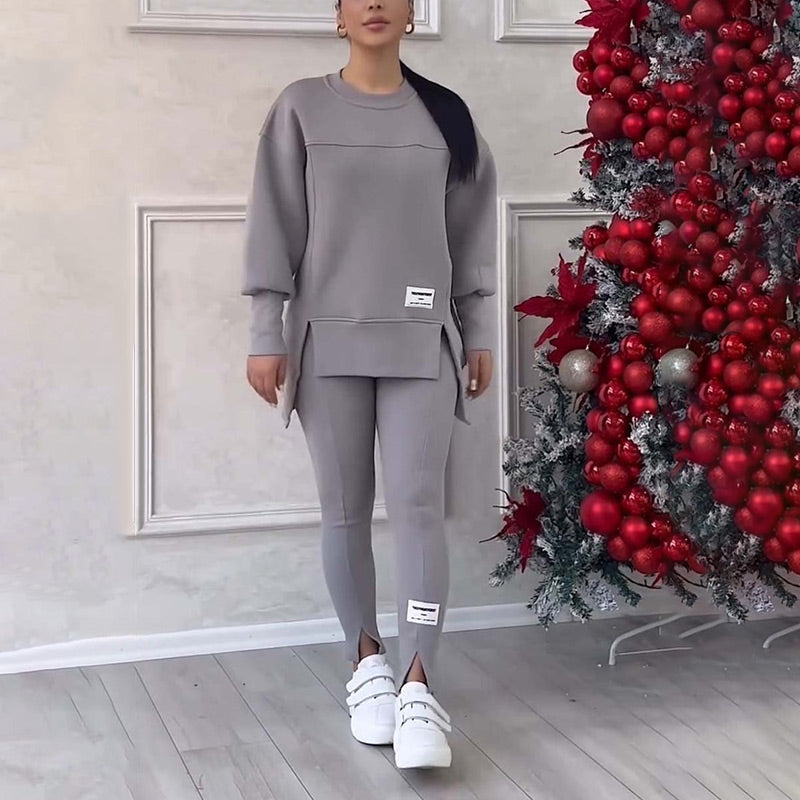 ELYRA™ | Casual Sweatshirt and Leggings Set