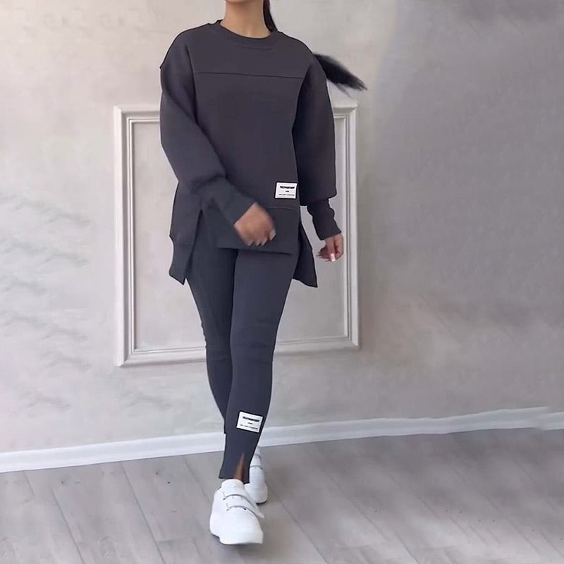 ELYRA™ | Casual Sweatshirt and Leggings Set
