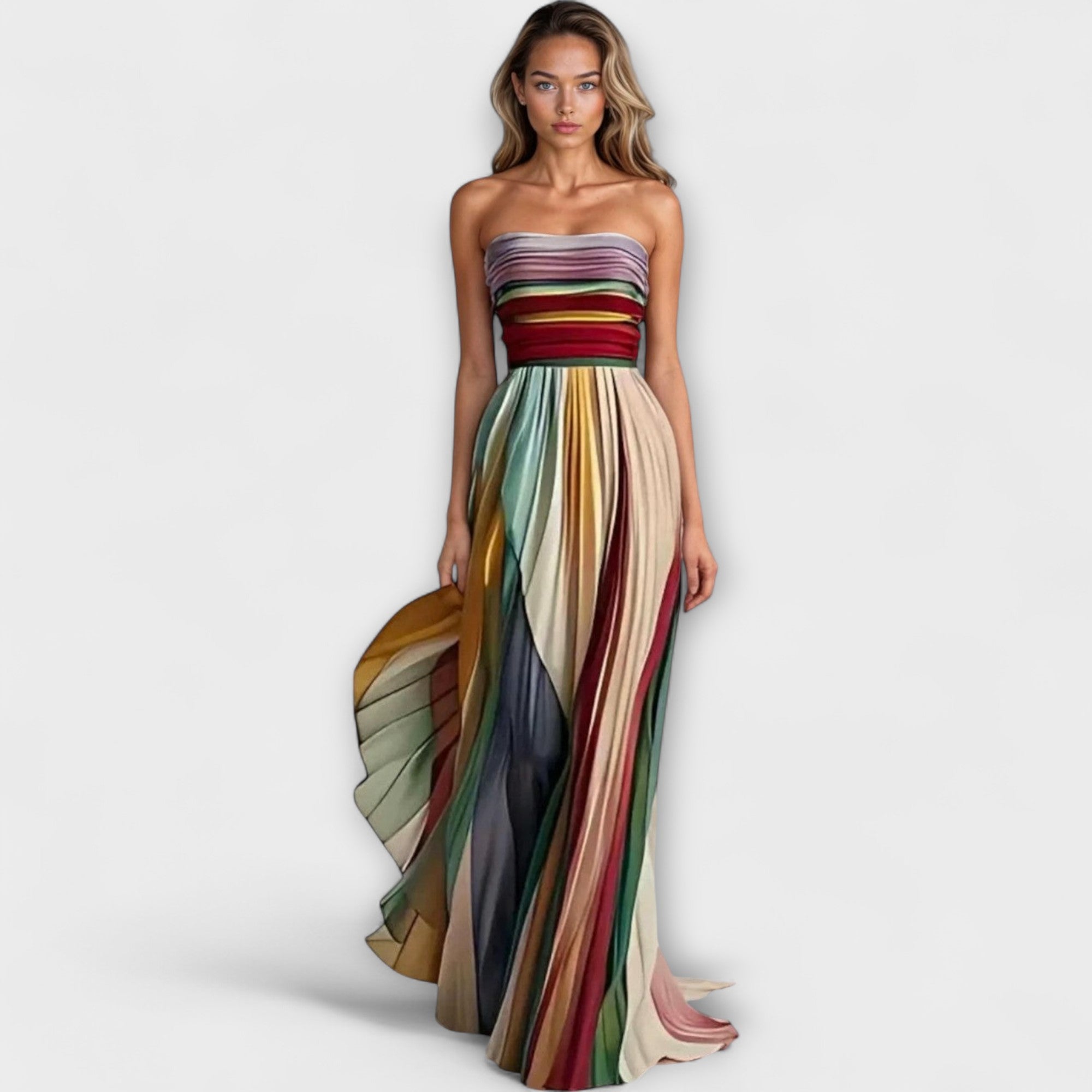 ELYRA™ | Long Dress in Premium Fabric