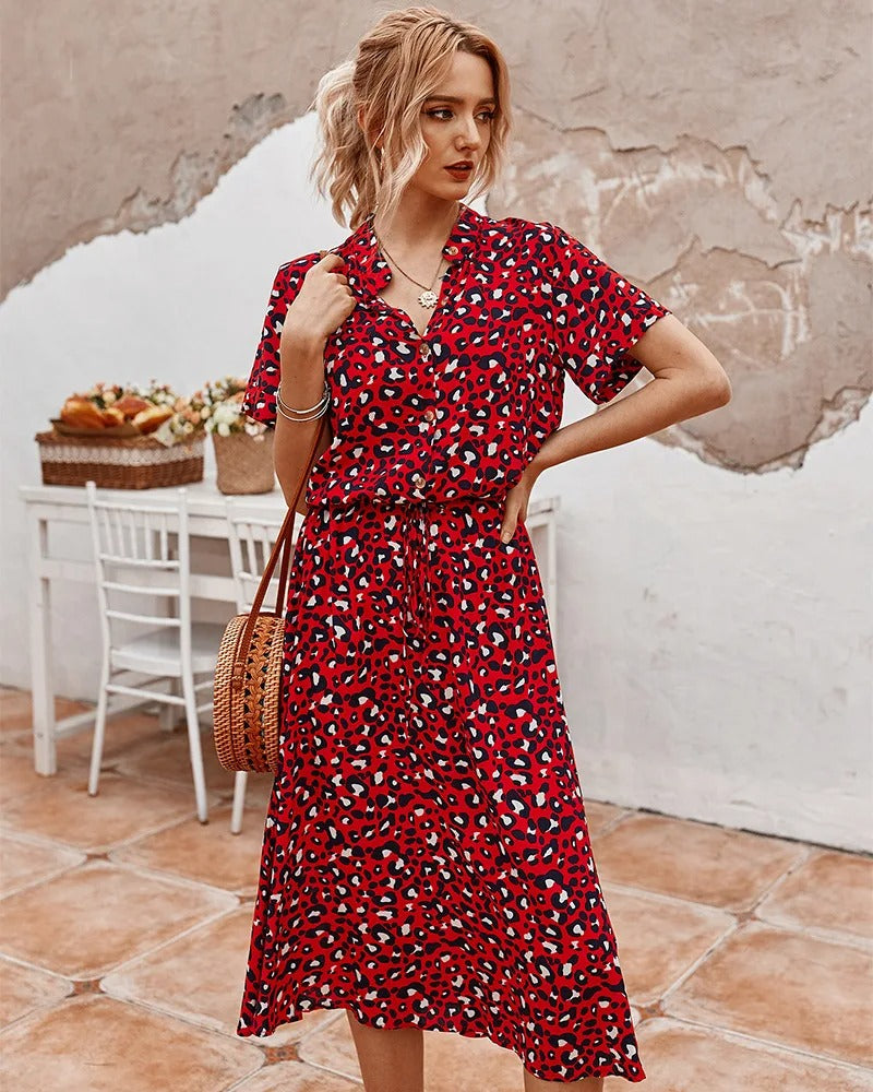 ELYRA™ | Elegant and Casual Midi Dress