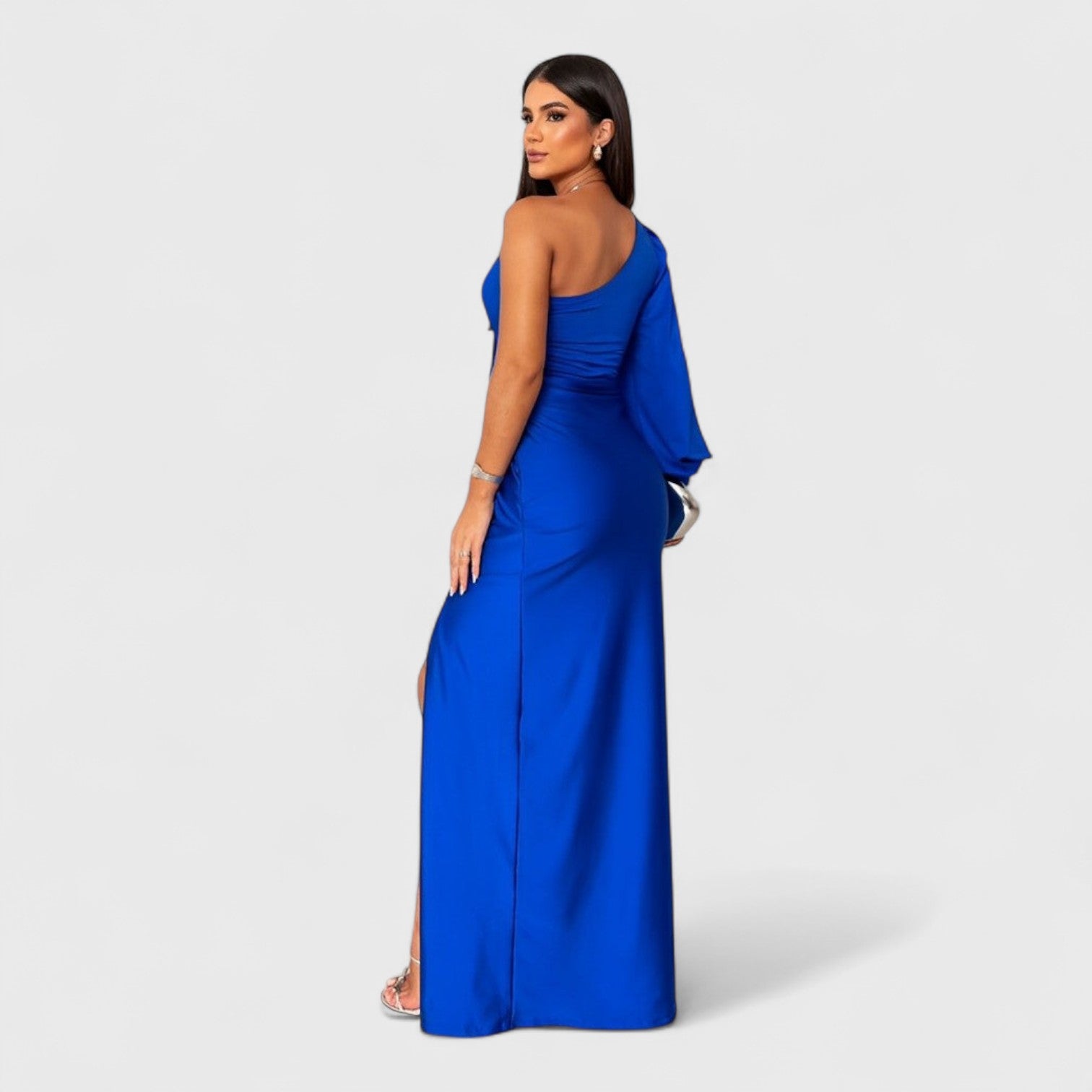 ELYRA™ | Asymmetrical Long Dress with One Shoulder