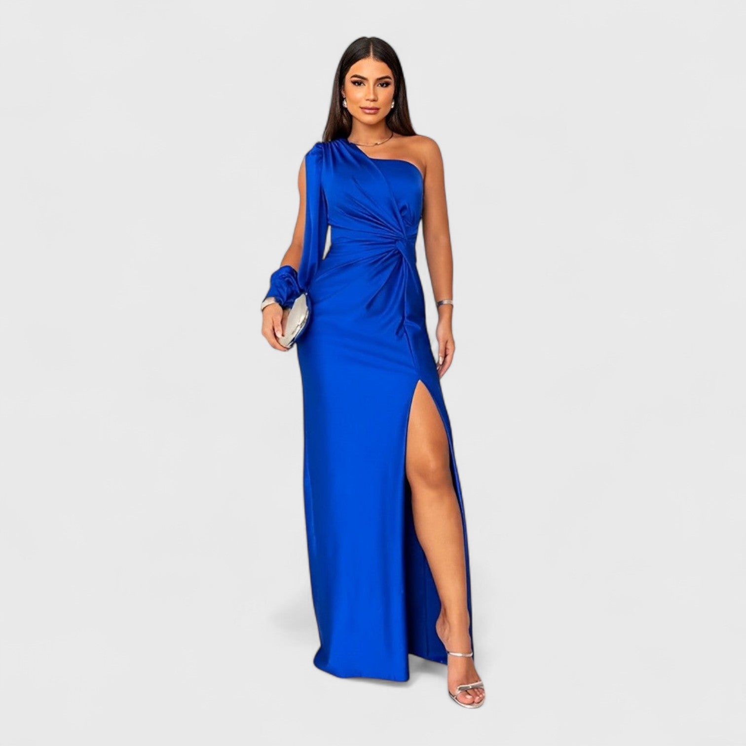 ELYRA™ | Asymmetrical Long Dress with One Shoulder