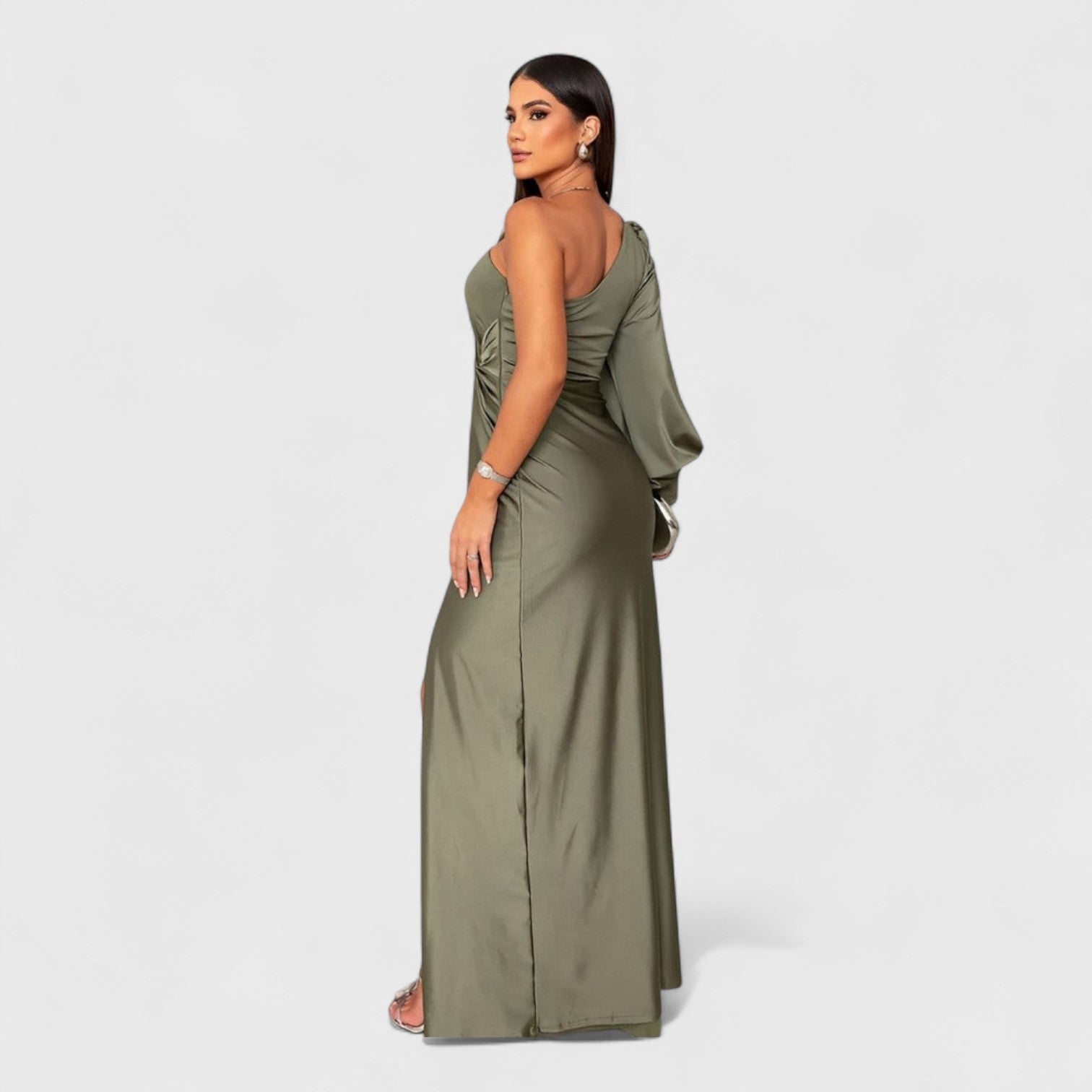 ELYRA™ | Asymmetrical Long Dress with One Shoulder