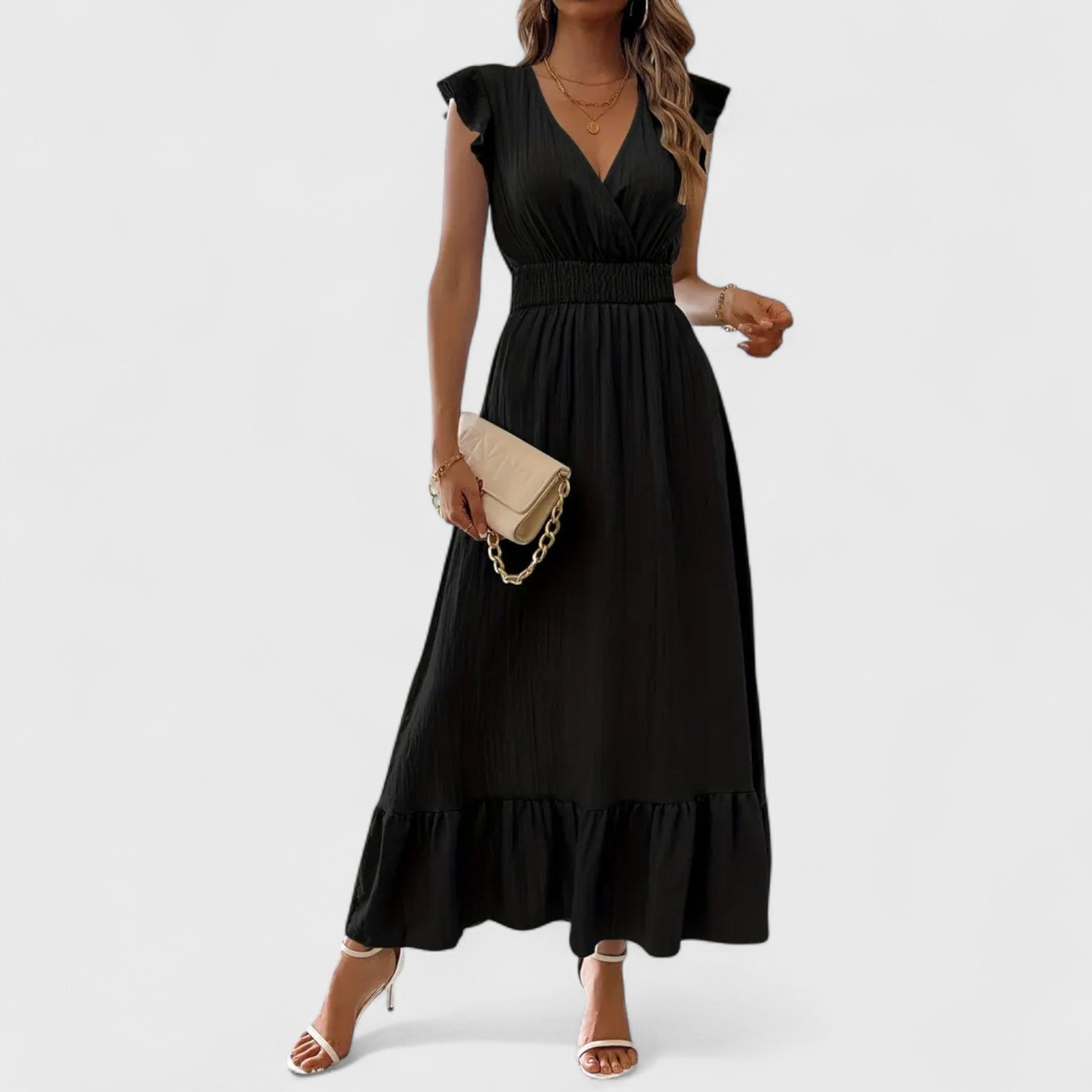 ELYRA™ | Elegant and Feminine Ruffle Dress